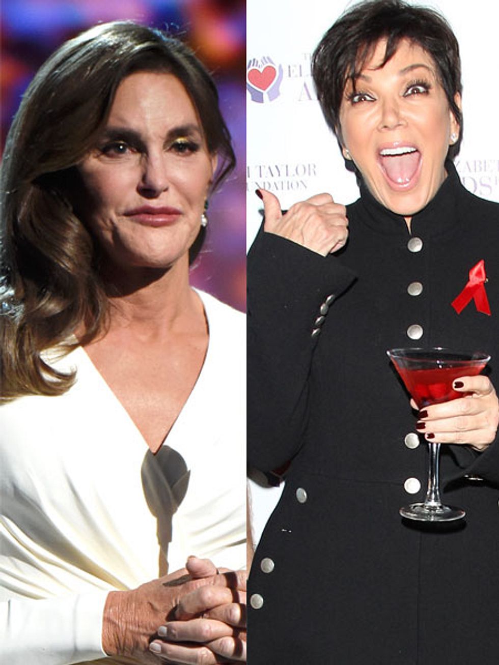 Kris Jenner Und Caitlyn Jenner Hochzeit Intouch