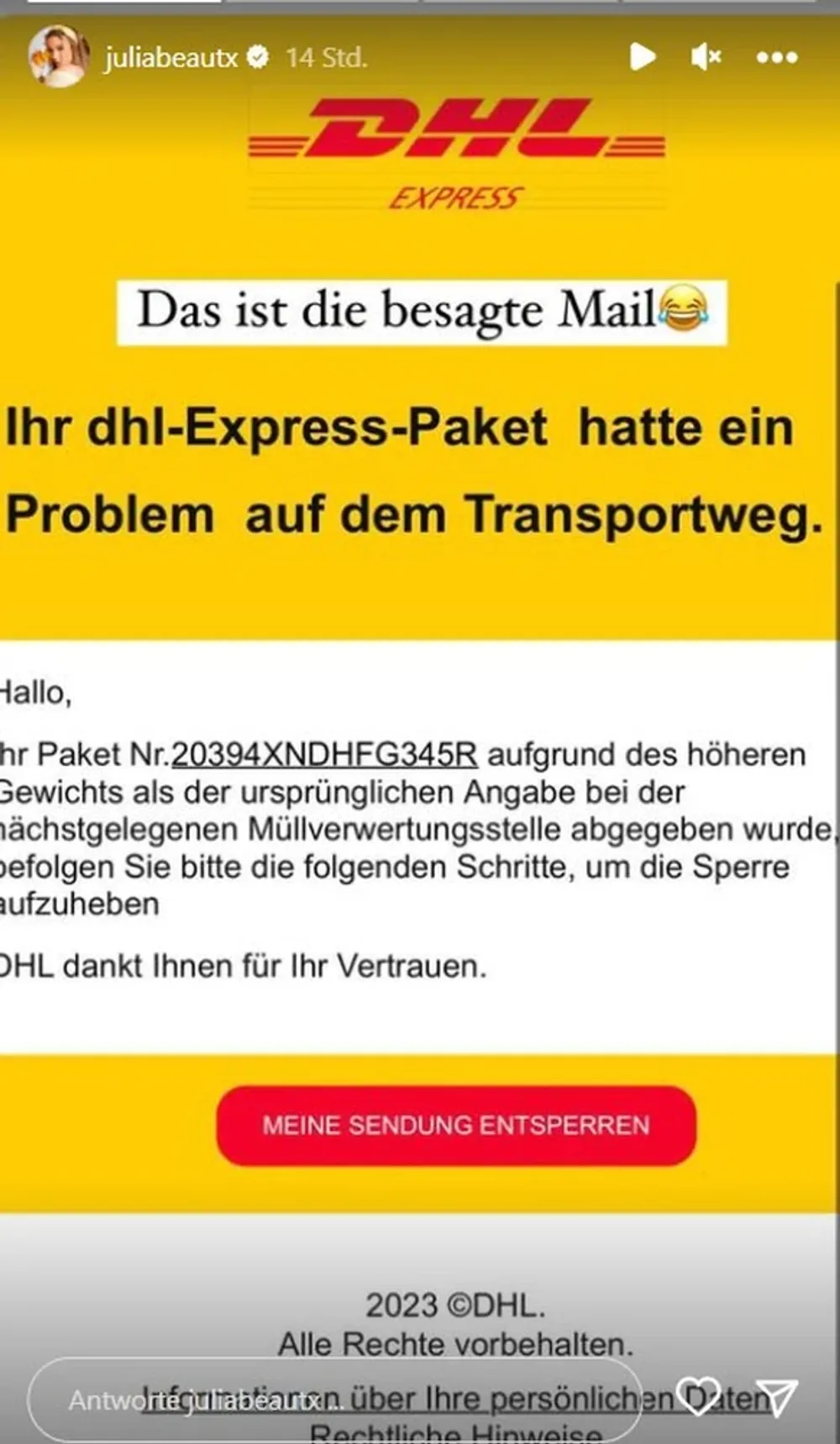 Scam-Email Scam-Email