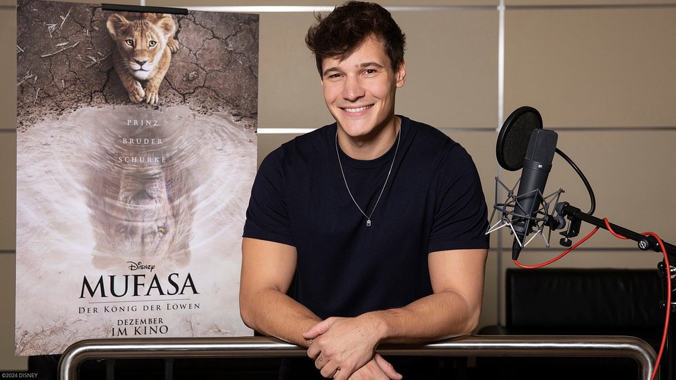 Wincent Weiss als Synchronsprecher in Mufasa: Der König der Löwen - Foto: Disney