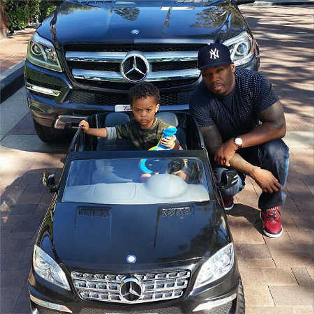 50 Cent: Mini-Mercedes für zweijährigen Sohn