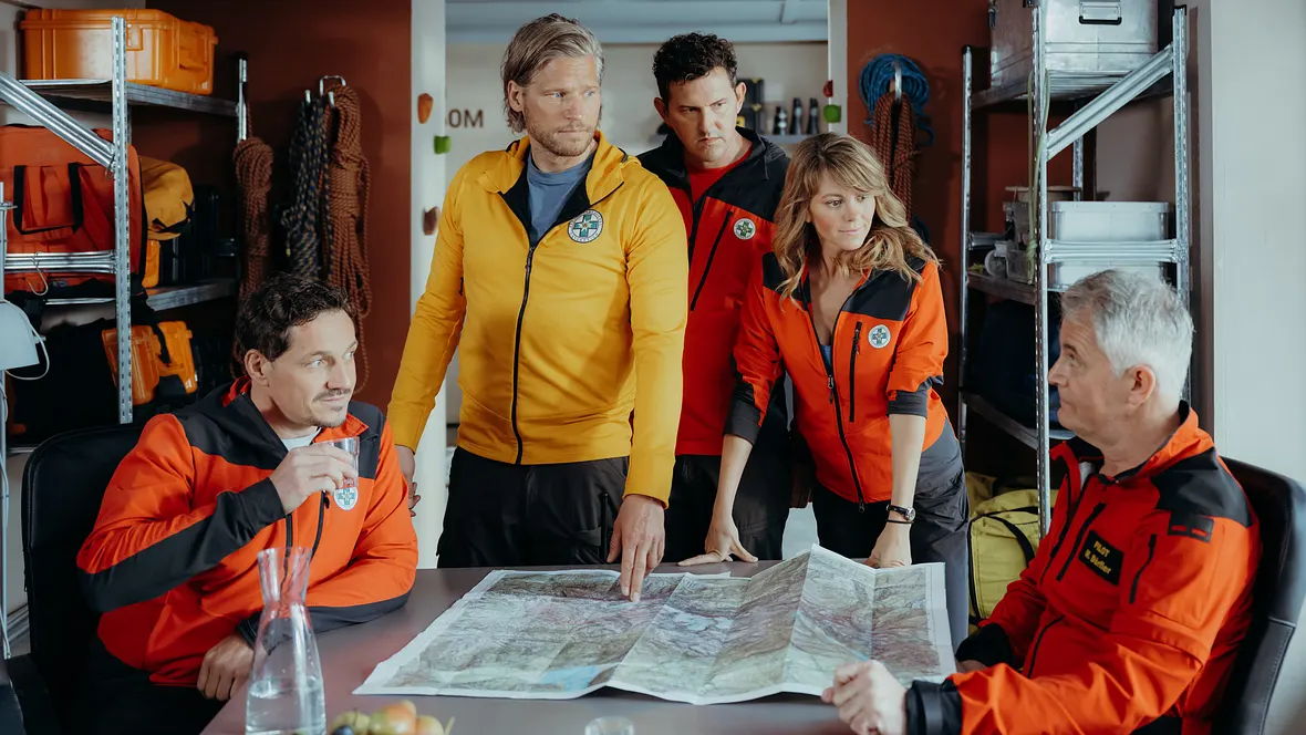 Der Cast von "Die Bergretter"