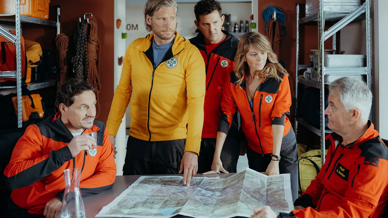 Die Bergretter Der Cast von Die Bergretter - Foto: ZDF und Sabine Finger Fotografie