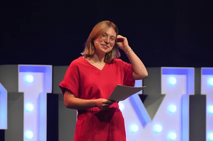 Bianca Heinicke bei einem Event. 