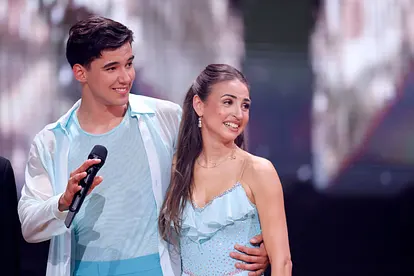 Ekaterina Leonova und Diego Pooth hoffen auf den Sieg.