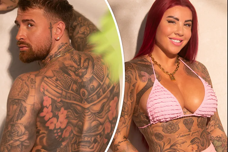 In Sachen Körperkunst sind sie schonmal ein perfektes Match: Gigi Birofio (links) und Kate Merlan (rechts) sind beide über und über mit Tattoos bedeckt - und kommen sich bei "Villa der Versuchung" näher!