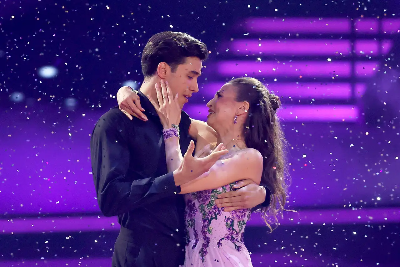 Diego Pooth im "Let's Dance"-Final gemeinsam mit Ekaterina Leonova ganz emotional. 