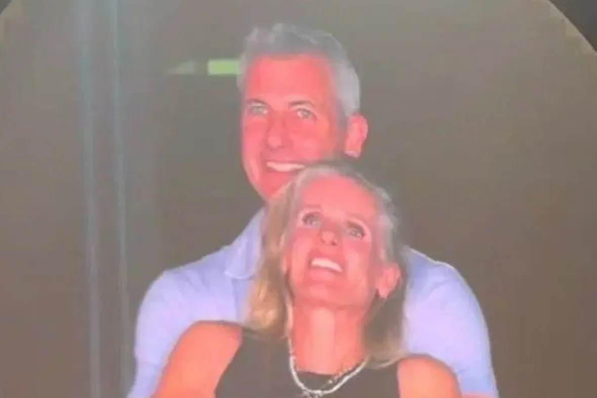 Top-Manager Andy Byron und Personalchefin Kristin Cabot.