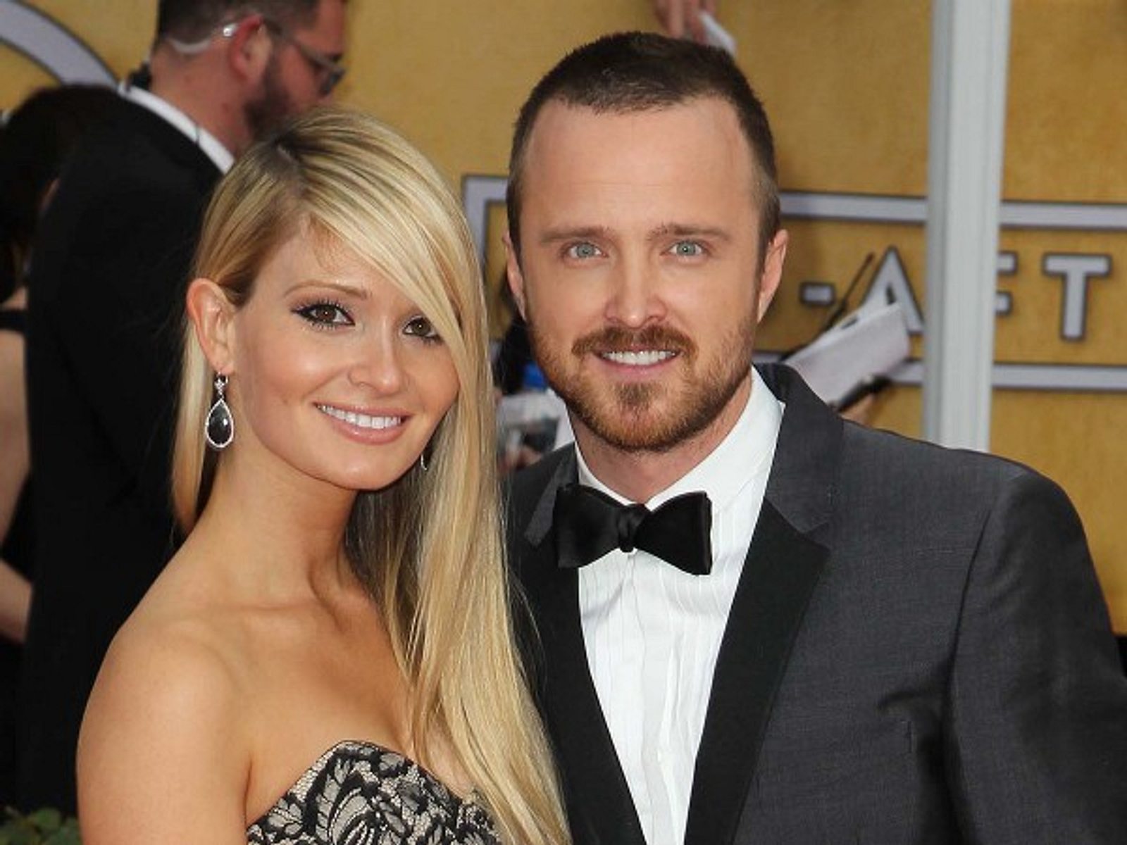 Breaking Bad Star Aaron Paul Twittert Hochzeits Foto Intouch