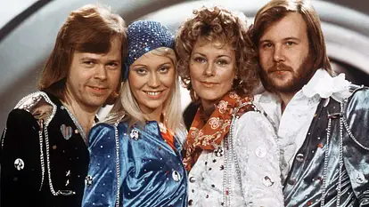 ABBA mit Björn, Agnetha, Anni-Frid und Benny