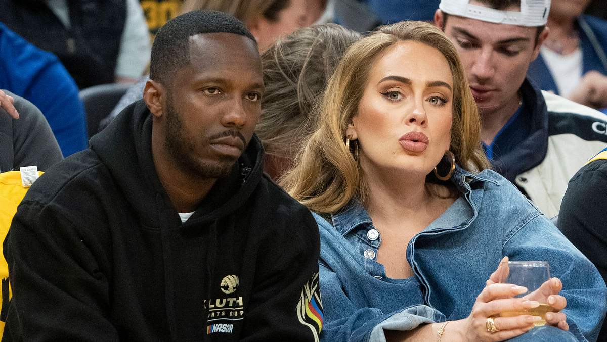 Adele und Freund Rich Paul