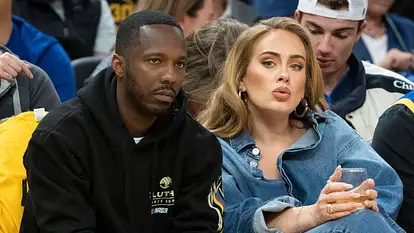 Adele und Freund Rich Paul