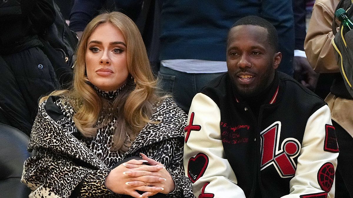 Adele und Rich Paul