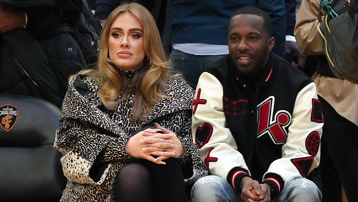 Adele & Lover Rich Paul