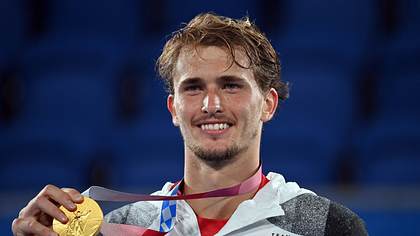 Alexander Zverev holt Gold bei Olympia im Tennis - Foto: Imago / Sven Simon