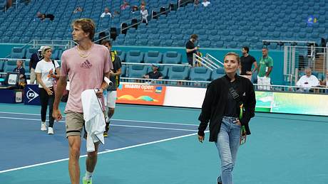 Alexander Zverev Sophia Thomalla - Foto: Imago / MediaPunch