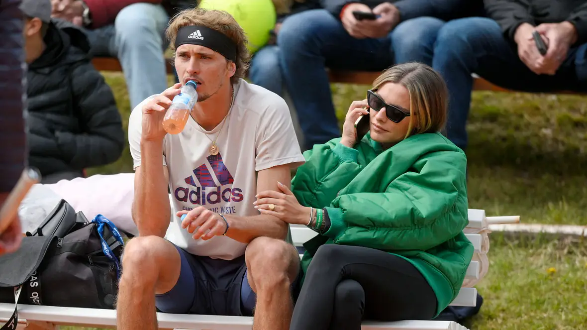 Sophia Thomalla & Alexander Zverev Sophia Thomalla & Alexander Zverev