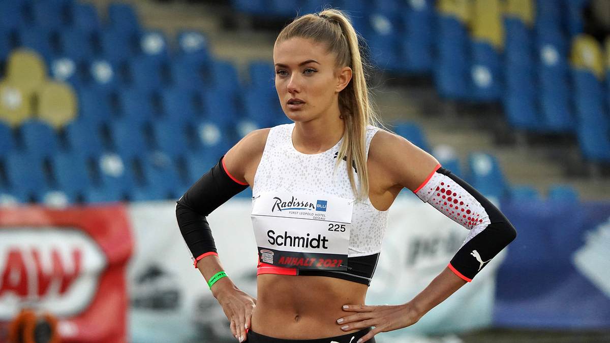 Alica Schmidt kurz vor der Olympia 2021