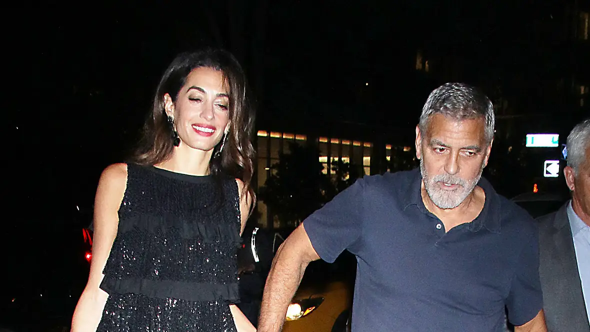 George und Amal Clooney