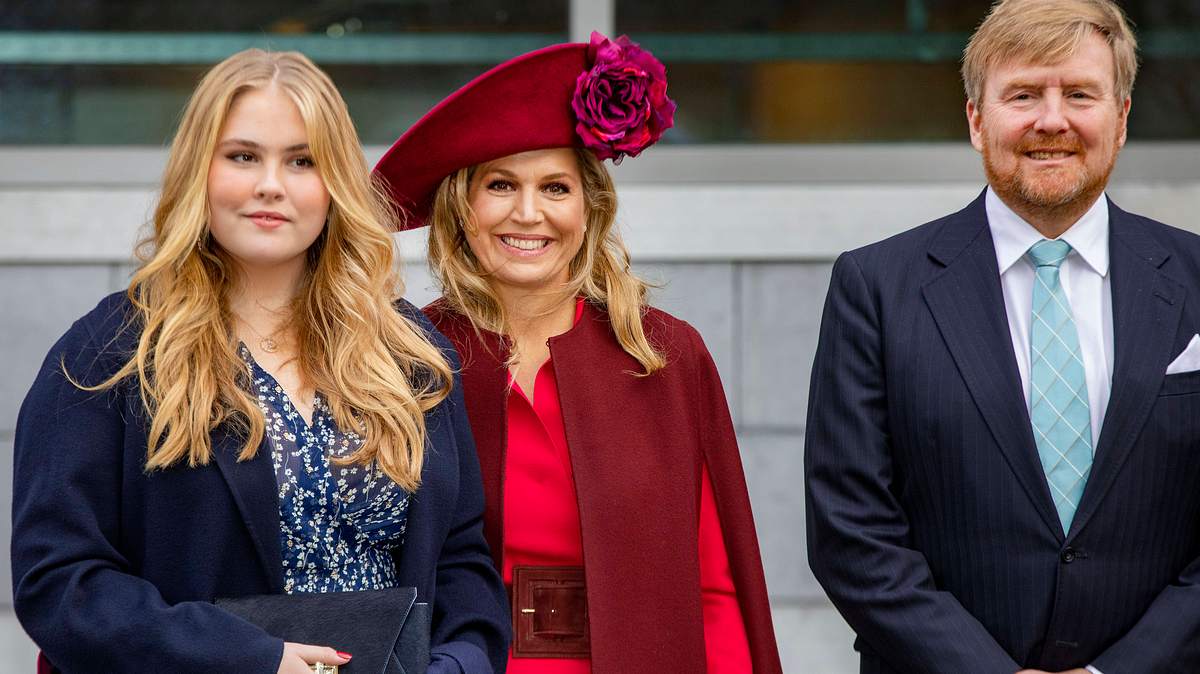 Prinzessin Amalia, Königin Máxima & König Willem-Alexander