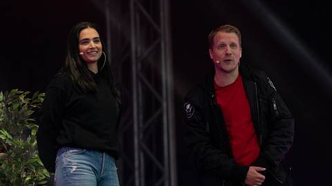 Amira Pocher und Oliver Pocher  - Foto: imago images/BOBO