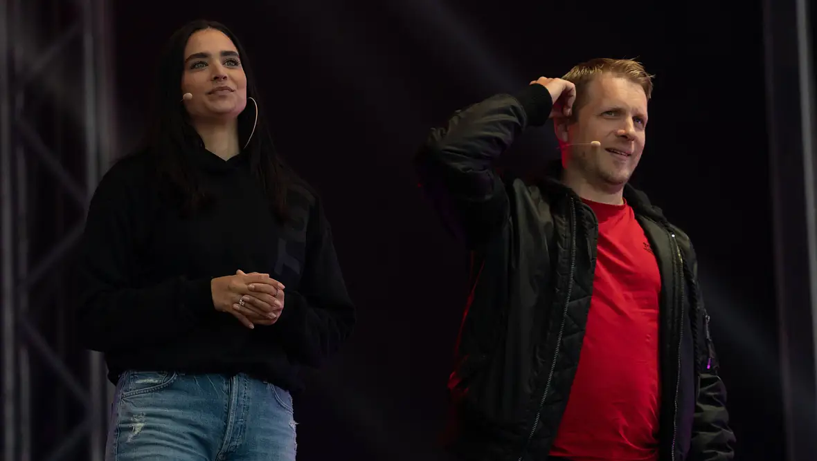 Amira und Oliver Pocher