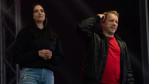 Amira und Oliver Pocher
