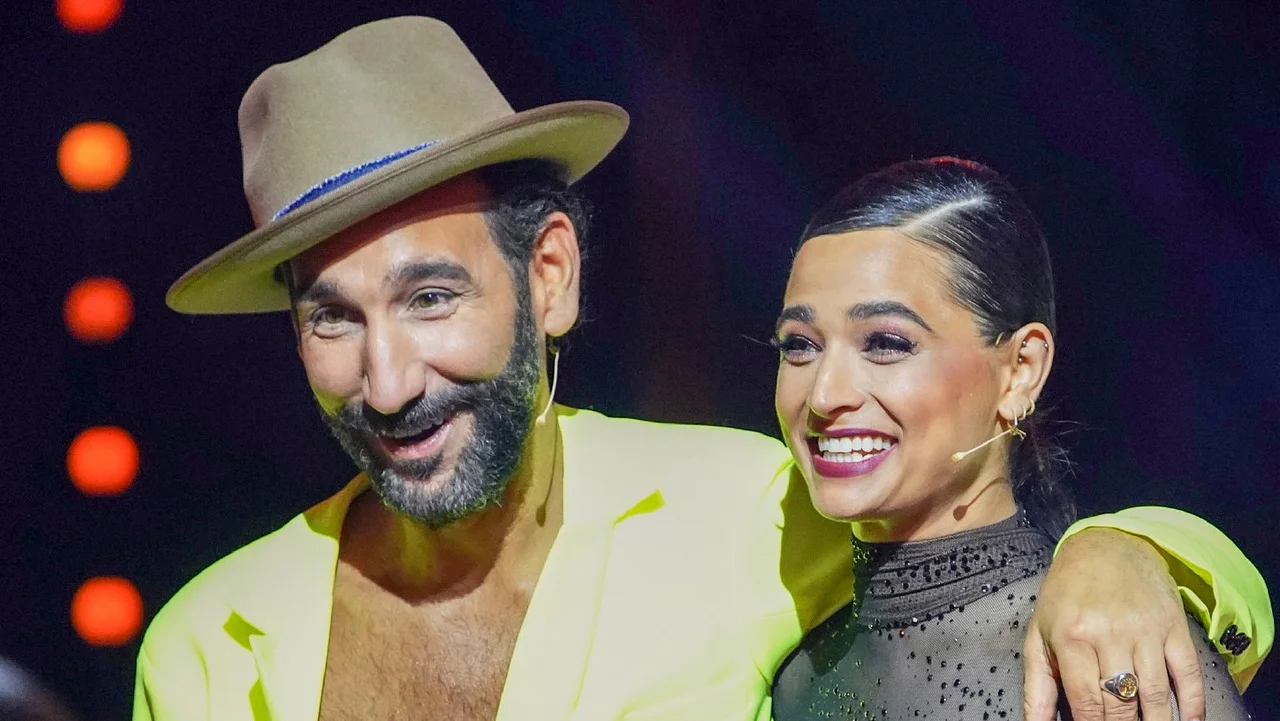 Amira Pocher und Massimo Sinató Amira Pocher und Massimo Sinató - Foto: RTL/ Stefan Gregorowius