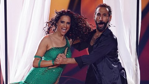 Amira Pocher und Massimo Sinató - Foto: RTL/ Stefan Gregorowius