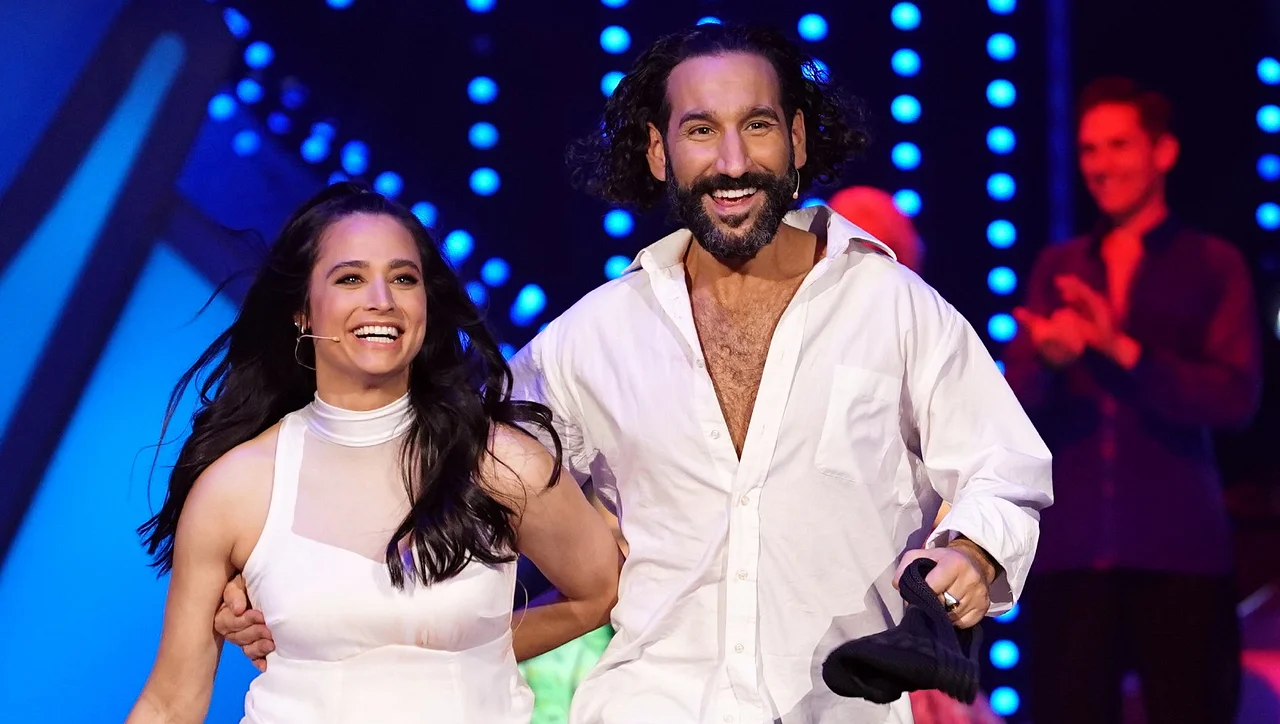 Amira Pocher und Massimo Sinató Amira Pocher und Massimo Sinató - Foto: RTL/ Stefan Gregorowius