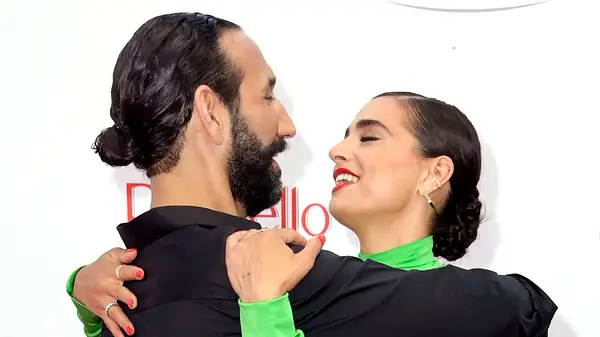 Massimo Sinató und Amira Pocher