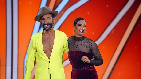 Massimo Sinató und Amira Pocher