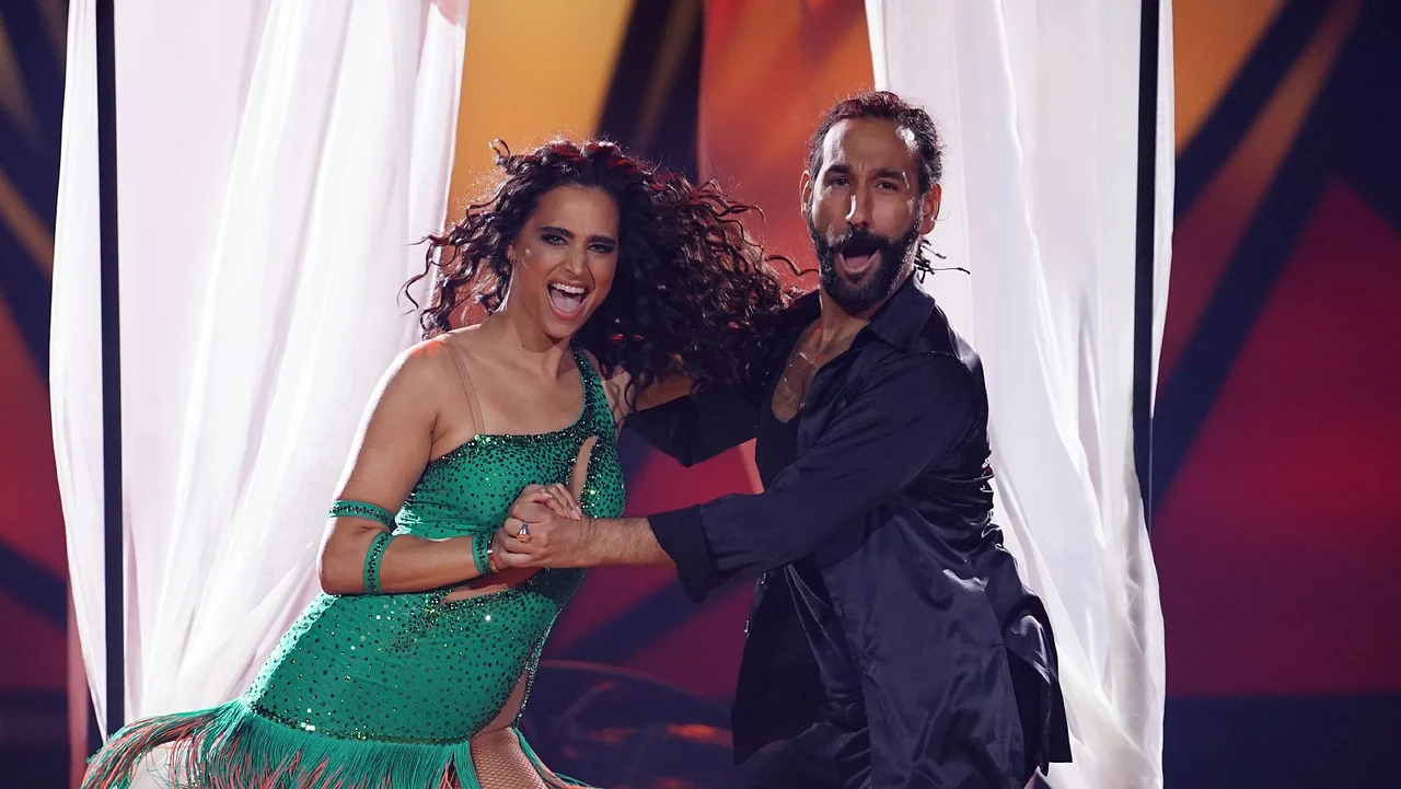 Amira Pocher und Massimo Sinató Amira Pocher und Massimo Sinató - Foto: RTL/ Stefan Gregorowius