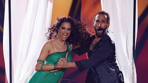 Amira Pocher und Massimo Sinató - Foto: RTL/ Stefan Gregorowius