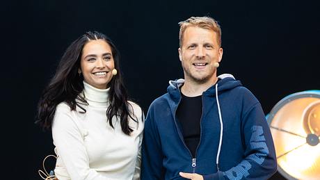 Oliver Pocher & Amira Pocher - Foto: Joshua Sammer/Redferns/GettyImages