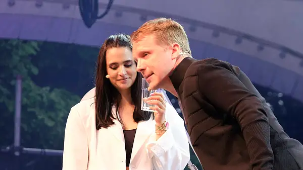 Oliver und Amira Pocher