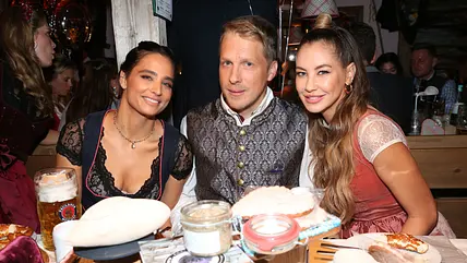 Amira Pocher, Oliver Pocher & Sandy Meyer-Wölden