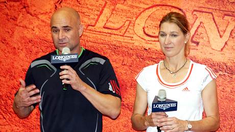 Andre Agassi Steffi Graf - Foto: Imago / VCG