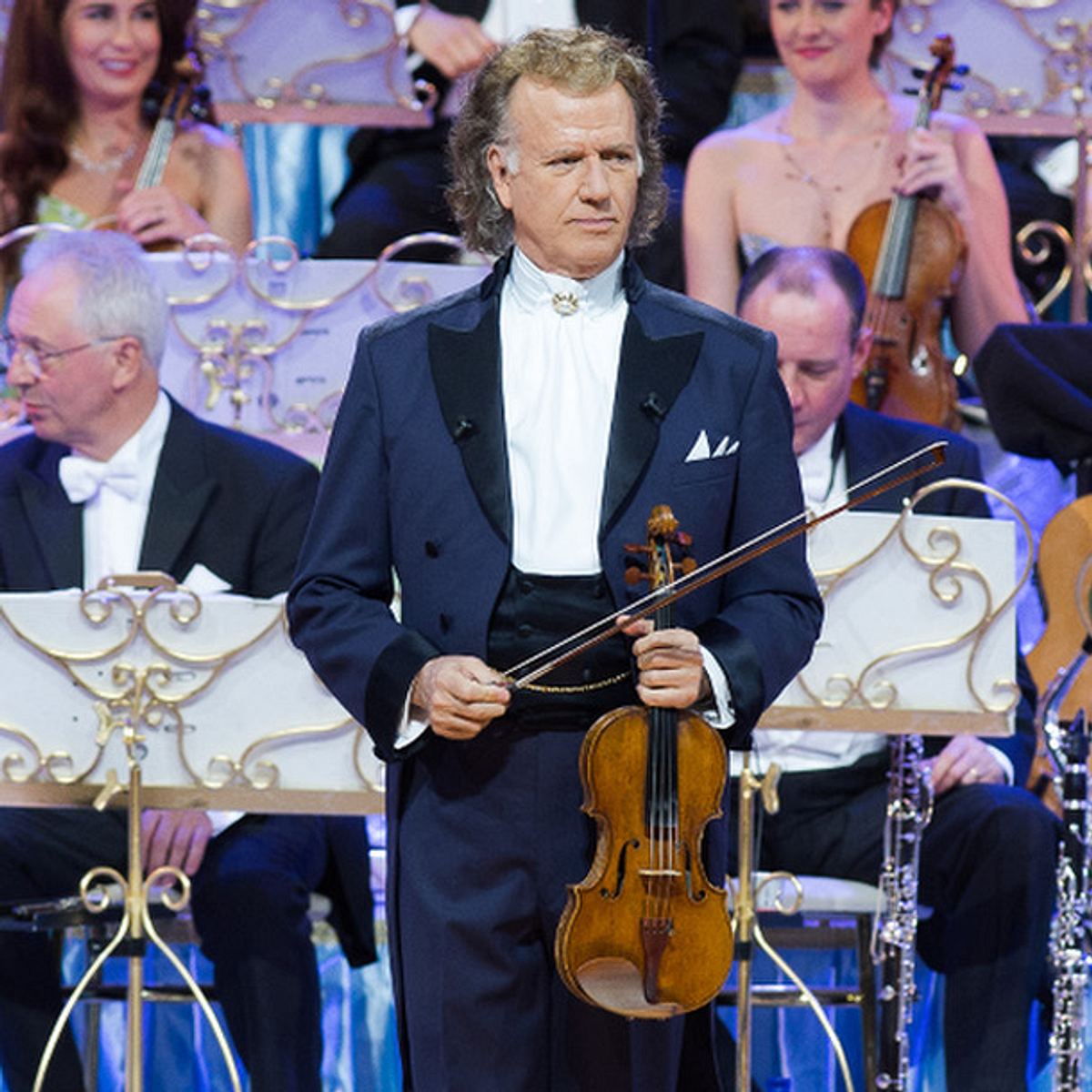 André Rieu in tiefer Trauer