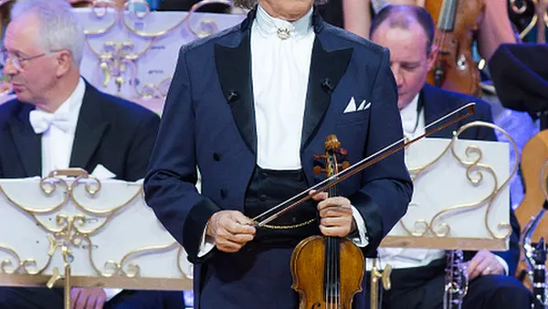 André Rieu in tiefer Trauer