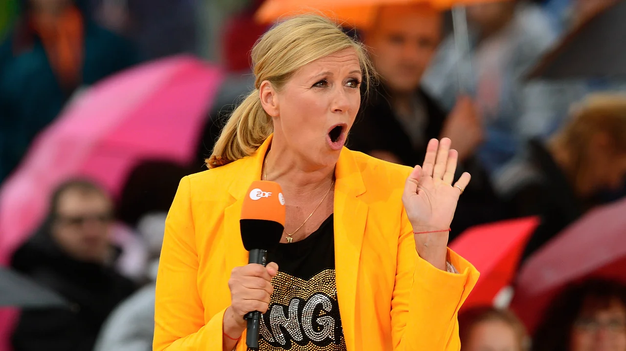 Andrea Kiewel - Fernsehgarten Andrea Kiewel - Fernsehgarten - Foto: GettyImages