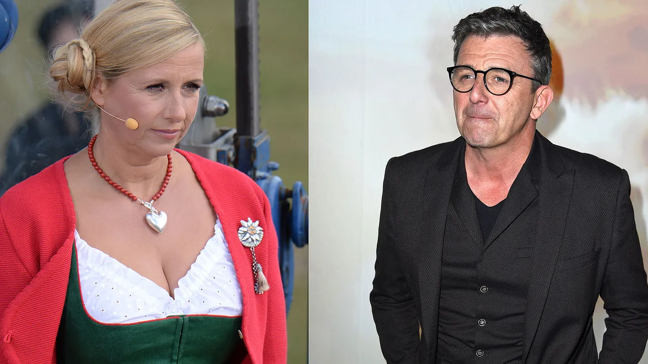 Andrea Kiewel und Hans Sigl Andrea Kiewel und Hans Sigl - Foto: Getty Images