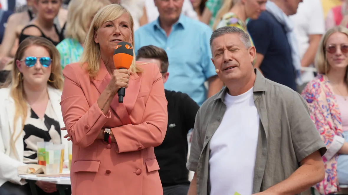Andrea Kiewel und Joachim Llambi