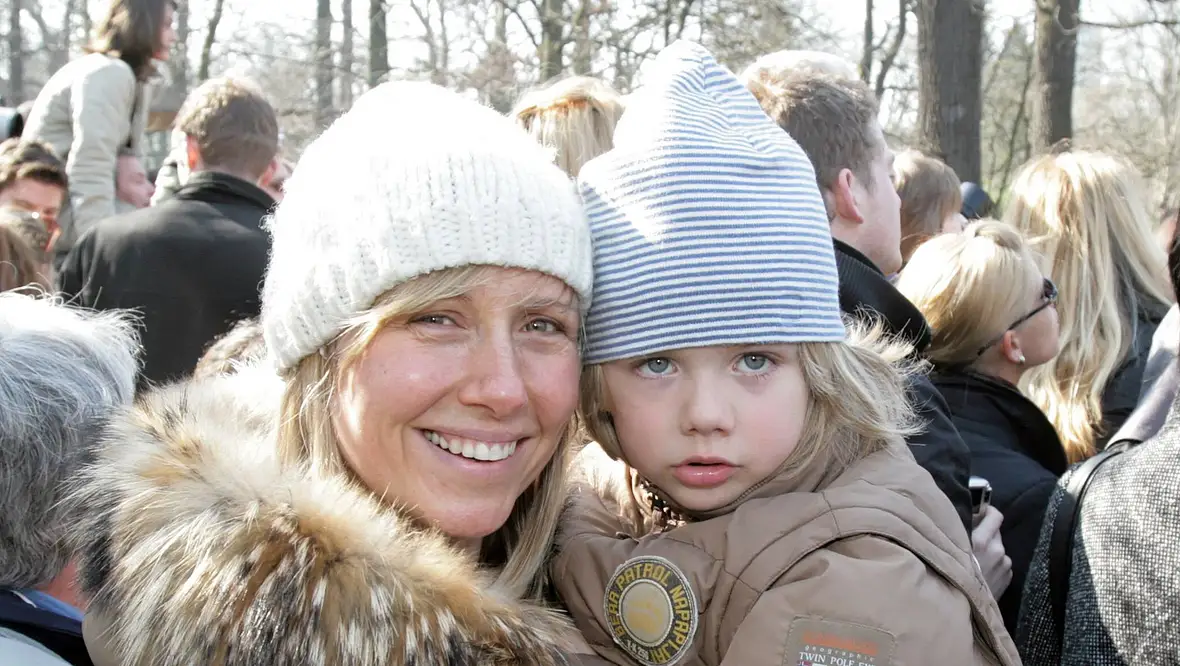 Andrea Kiewel mit Sohn Johnny-Moritz Andrea Kiewel mit Sohn Johnny-Moritz