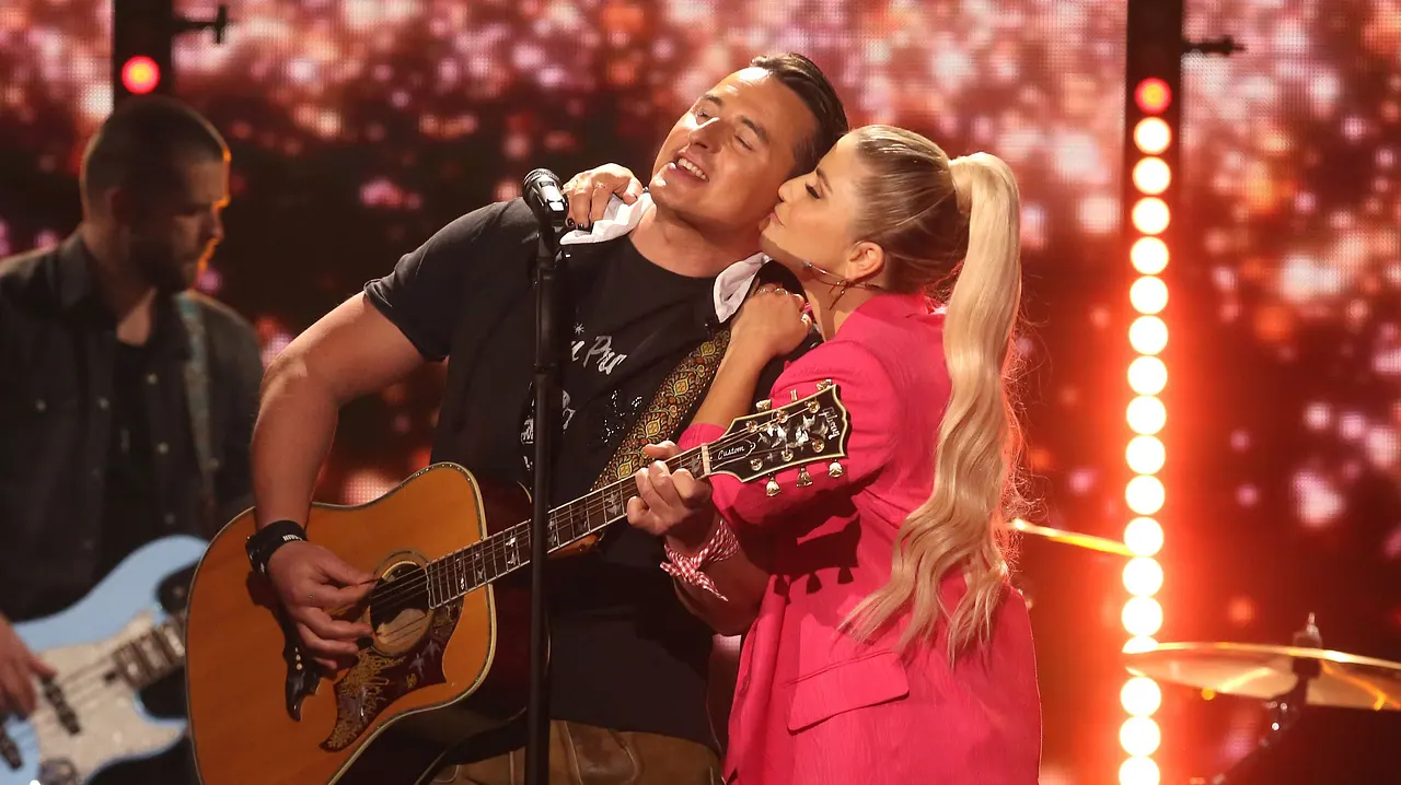 Andreas Gabalier & Beatrice Egli Andreas Gabalier & Beatrice Egli - Foto: Adam Berry/ Getty Images