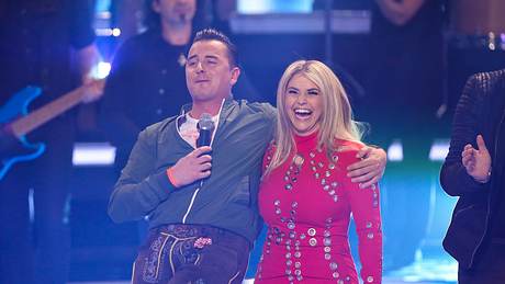 Andreas Gabalier und Beatrice Egli - Foto: imago images/Christian Schroedter