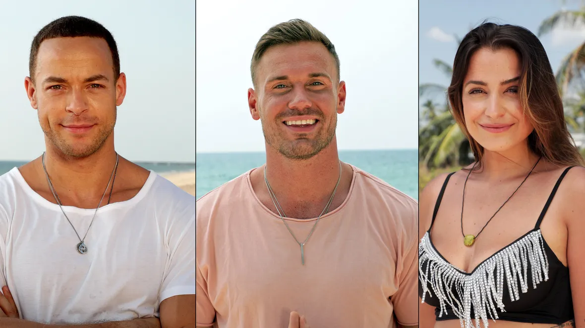 Andrej Mangold, Chris Broy und Jenefer Riili