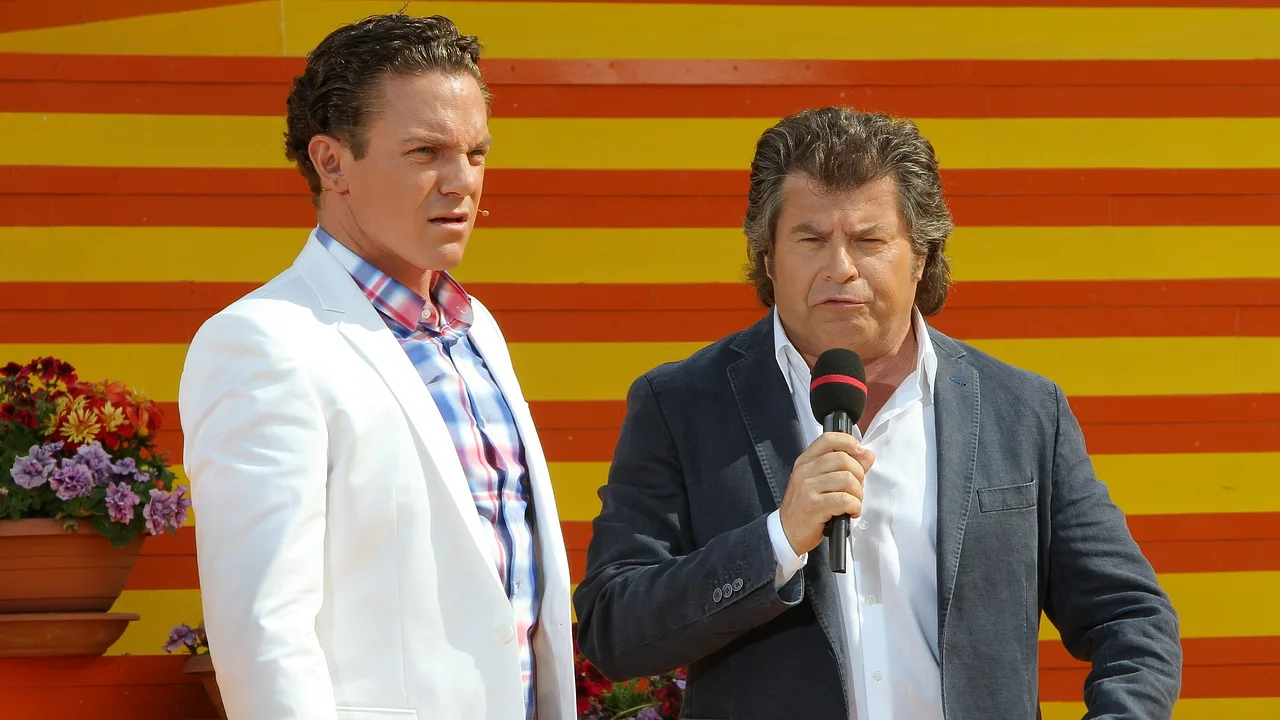 Stefan Mross und Andy Borg Stefan Mross und Andy Borg - Foto: Peter Bischoff/ Getty Images