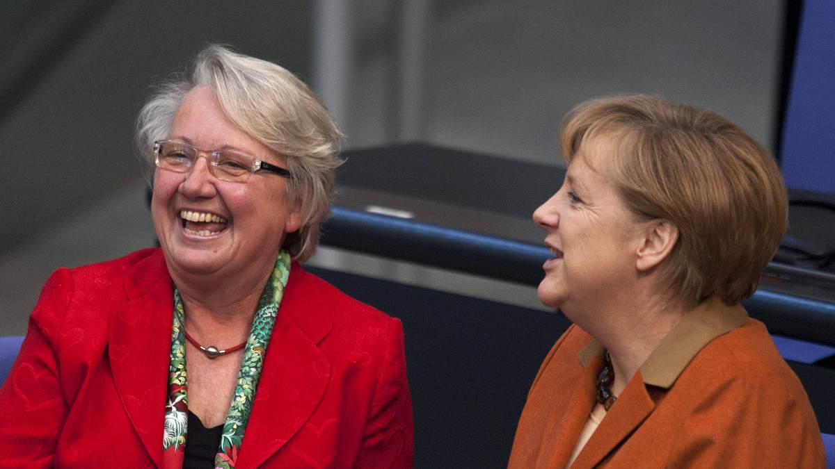 Annette Schavan Angela Merkel