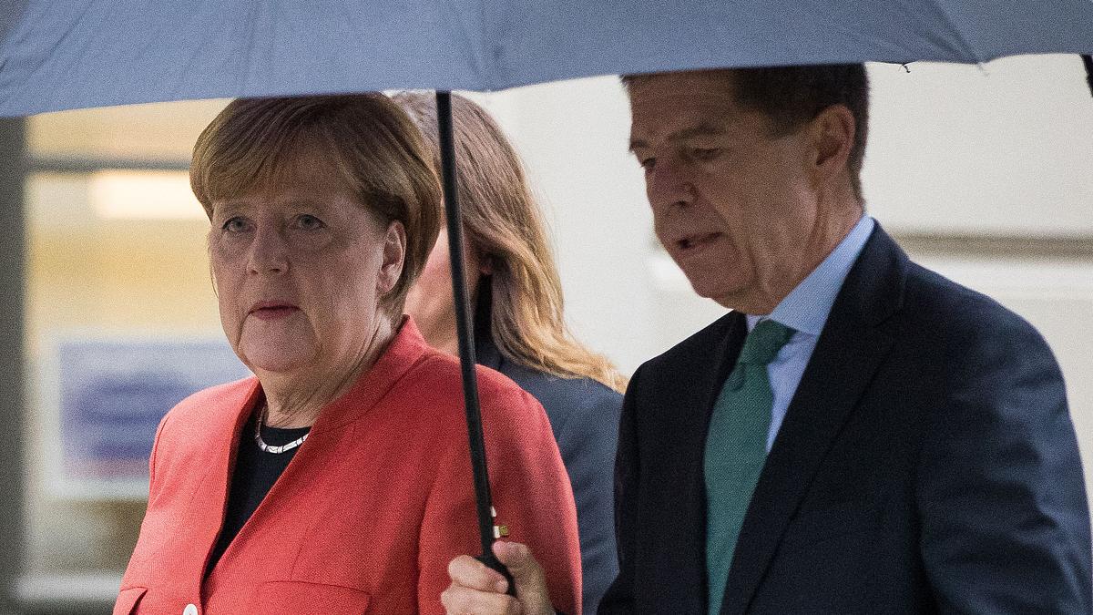 Angela Merkel und ihr Mann stehen kur vor der Trennung