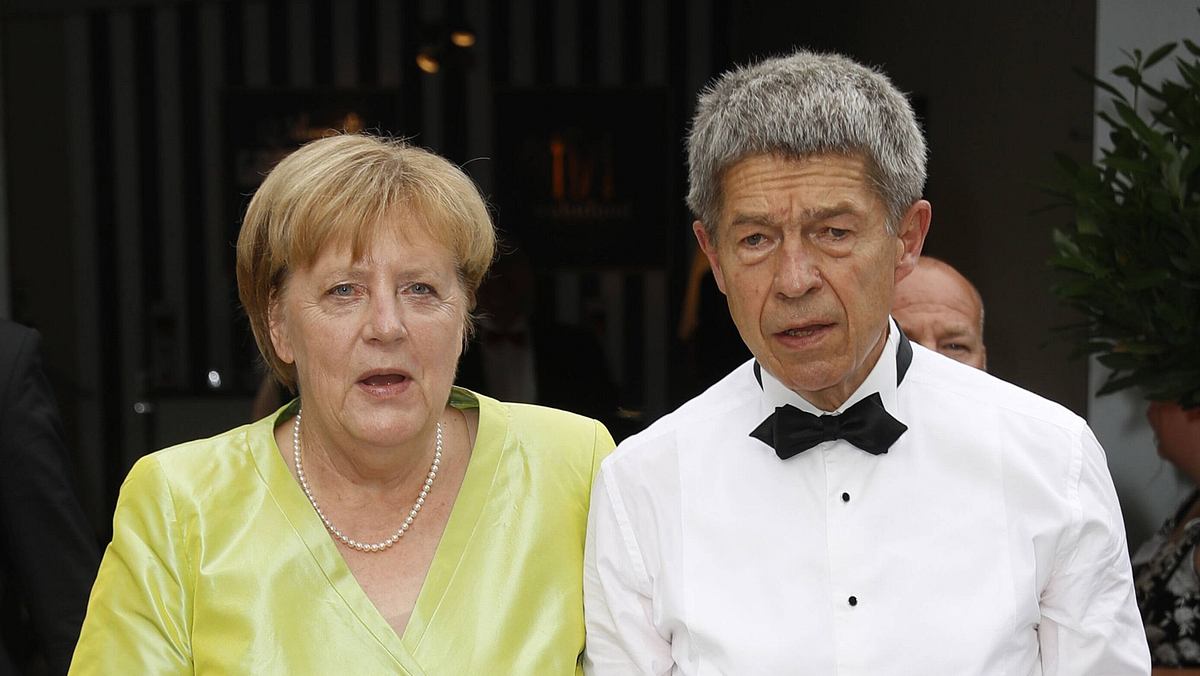 Angela Merkel und Joachim Sauer